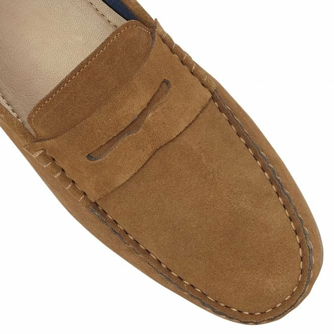 Tan Suede Addison Loafers | Lotus 6 Tan Suede Addison Loafers | Lotus - Image 4