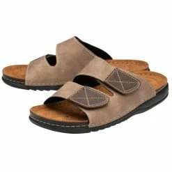Taupe Textile Jeff Sandals | Lotus -Lotus Shop taupe textile jeff sandals lotus p12928 30228 medium