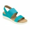 Turquoise Suede Cecilla Open-Toe Sandals | Lotus -Lotus Shop turquoise suede cecilla open toe sandals lotus p13244 31349 medium