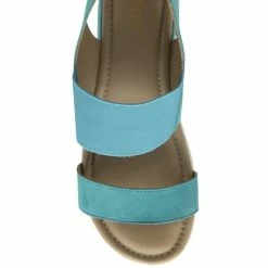 Turquoise Suede Cecilla Open-Toe Sandals | Lotus -Lotus Shop turquoise suede cecilla open toe sandals lotus p13244 31352 medium