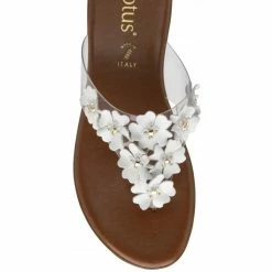 White Brittany Toe-Post Sandals | Lotus -Lotus Shop white brittany toe post sandals lotus p13677 32792 medium