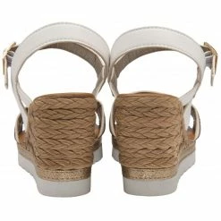 White Carina Open-Toe Wedge Sandals | Lotus -Lotus Shop white carina open toe wedge sandals lotus p13596 32839 medium