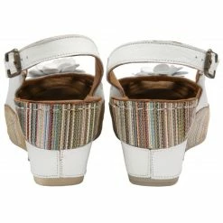 White Leather Caria Slingback Shoes | Lotus -Lotus Shop white leather caria slingback shoes lotus p13606 32915 medium