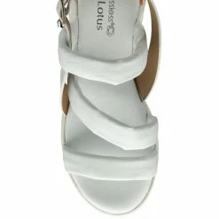 White Leather Fionne Slingback Sandals | Stressless By Lotus -Lotus Shop white leather fionne slingback sandals stressless by lotus p13287 31204 medium