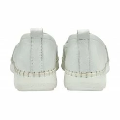 White Leather Francesca Slip-On Shoes | Lotus 8 White Leather Francesca Slip-On Shoes | Lotus -Lotus Shop white leather francesca slip on shoes lotus p13268 31271 medium