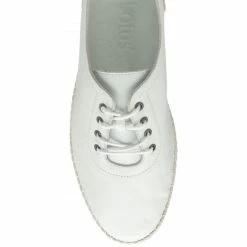 White Leather Juliana Lace-Up Shoes | Lotus 9 White Leather Juliana Lace-Up Shoes | Lotus -Lotus Shop white leather juliana lace up shoes lotus p13310 31591 medium
