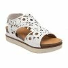 White Leather Melbourne Open-Toe Flatform Sandals | Lotus -Lotus Shop white leather melbourne open toe flatform sandals lotus p13582 32729 medium
