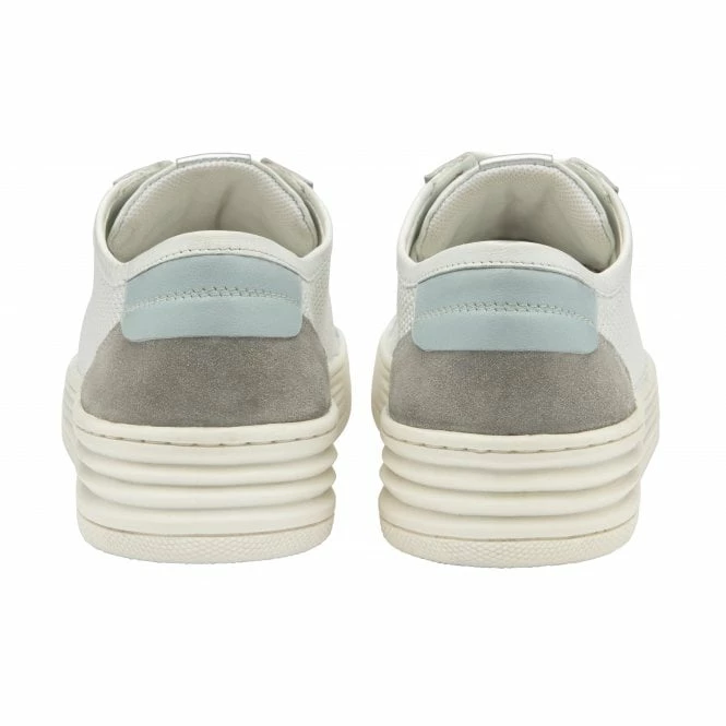 White Leather Sylvia Lace-Up Trainers | Stressless By Lotus 5 White Leather Sylvia Lace-Up Trainers | Stressless By Lotus - Image 3