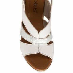White Luisa Slingback Wedge Sandals | Lotus -Lotus Shop white luisa slingback wedge sandals lotus p13597 32848 medium
