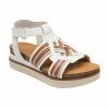 White Multi-Leather Cairnes Open-Toe Flatform Sandals | Lotus -Lotus Shop white multi leather cairnes open toe flatform sandals lotus p13668 32745 medium