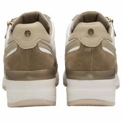 White & Natural Leather Sammie Casual Trainers | Stressless By Lotus -Lotus Shop white natural leather sammie casual trainers stressless by lotus p13621 33075 medium