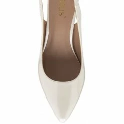 White Pearl Patent Remy Slingback Court Shoes | Lotus -Lotus Shop white pearl patent remy slingback court shoes lotus p13715 33000 medium