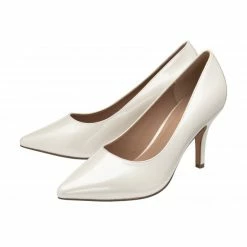 White Pearl Patent Roma Court Shoes | Lotus -Lotus Shop white pearl patent roma court shoes lotus p13611 32970 medium