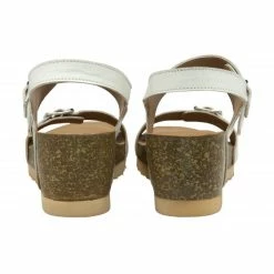 White & Zebra-Print Leather Brynlee Open-Toe Wedge Sandals | Lotus -Lotus Shop white zebra print leather brynlee open toe wedge sandals lotus p13280 31227 medium