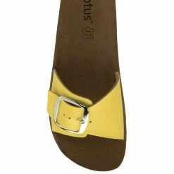 Yellow Dasha Open-Toe Mule Sandals | Lotus -Lotus Shop yellow dasha open toe mule sandals lotus p14064 33383 medium