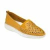 Yellow Leather Francesca Slip-On Shoes | Lotus -Lotus Shop yellow leather francesca slip on shoes lotus p13269 31265 medium