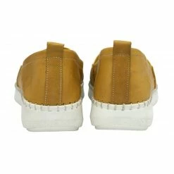 Yellow Leather Francesca Slip-On Shoes | Lotus 8 Yellow Leather Francesca Slip-On Shoes | Lotus -Lotus Shop yellow leather francesca slip on shoes lotus p13269 31267 medium